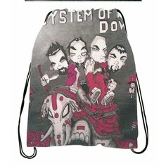 Мешок для обуви System of a Down, Систем оф а Даун №5 Migom