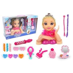 Кукла-торс Наша игрушка Стилист, B369-90 розовый