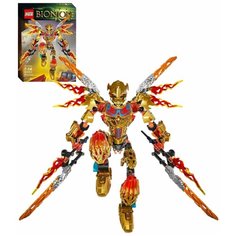 Конструктор Бионикл Bionicle 612-4 Таху и Икир - Объединение Огня/ Детский игровой набор на 209 деталей из серии Bionicle (Бионикл) 818