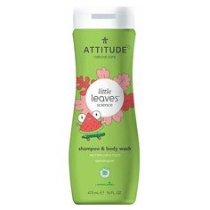 Attitude Шампунь-гель детский "Арбуз и кокос", 473 мл