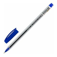 Ручка шариковая масляная STAFF Basic "OBP-306", синяя, игольчатый узел 0,7 мм, линия письма 0,35 мм, 48 шт