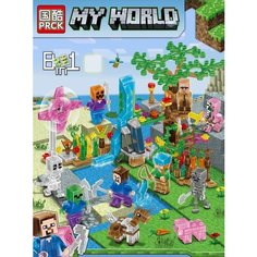 Конструктор My World Хрустальный мир 63134 (Minecraft) / 8 шт. Denco Store