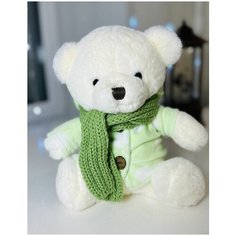 Мягкая игрушка медведь плюшевый, мишка Тедди 30 см Happy Baby
