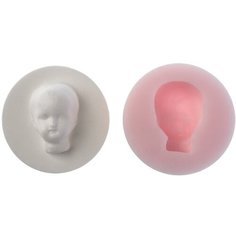 Молд для рукоделия 1229 Кукольное лицо Hobby Page