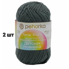 Пряжа Пехорка Детская новинка Самшит (490) 2 мотка 50 г/200 м (100% акрил)