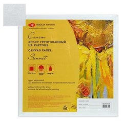 Холст Невская палитра на картоне 50х50 см, DK13701-50x50 белый 50 см 50 см