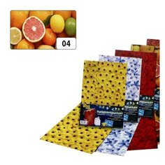 86104 Транспарентная бумага Цитрусы, 115 г/м², 50,5*70 см, Folia 1033619