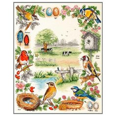 Набор для вышивания Anchor Birds Sampler 44*35см, MEZ, PSC52