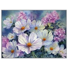 Алмазная мозаика Цветочный вальс 35x30 см. Milato