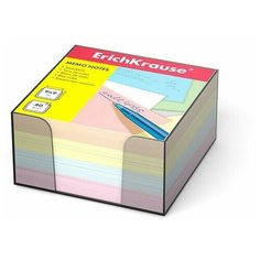 Подставка с блоком для записей EK, 9*9*5 см, ассорти Erich Krause
