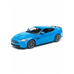 Коллекционная машинка 1:24 Jaguar XKR-S, синий металлик, Bburago