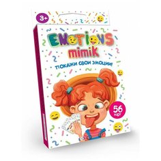 Настольная игра Покажи свои эмоции серии Emotions Mimik, Danko Toys