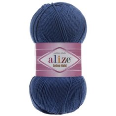 Пряжа Alize Cotton Gold, 55 % хлопок, 45 % акрил, 100 г, 330 м, 1 шт., 279 джинс