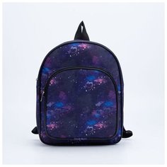 Рюкзак на молнии, цвет сиреневый ЗФТС