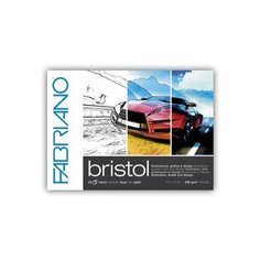 Бумага для графики Fabriano Альбом для графики FABRIANO Bristol, 240г/м2, 29.7x42см, склейка 20 листов