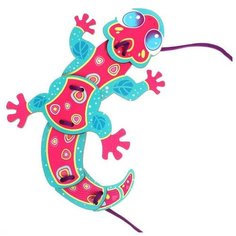 Развивающая игрушка Мастер игрушек Ящерка (IG0391), разноцветный