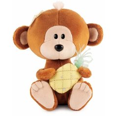 Мягкая игрушка Обезьянка Отиша с ананасом (15 см) в коробке Budi Basa Collection