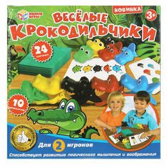 Игра наст. Веселые крокодильчики 2002K346-R Играем вместе