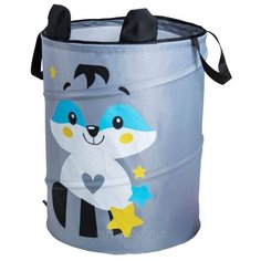 Корзина для игрушек «Енот», с ручками, 45 х 35 х 35 см Школа талантов