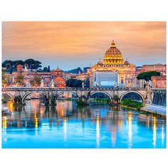 Картина по номерам «Мост в Риме», ME1127 / 30х40 см / ТМ Цветной / Холст на подрамнике / Премиум набор