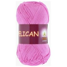 Пряжа Vita cotton Pelican светло-розовый (3977), 100%хлопок, 330м, 50г, 1шт