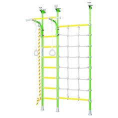 Спортивный комплекс на базе шведской стенки ROMANA R3, зеленое яблоко