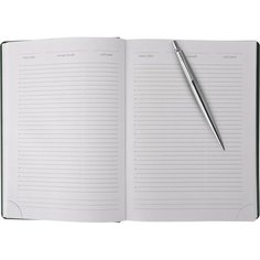 Подарочный набор: Шариковая ручка Parker Jotter XL SE20 Monochrome в подарочной упаковке, цвет: Black, стержень: Mblue и Ежедневник красный недатиров