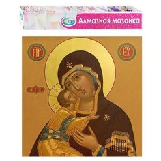 Набор для творчества Алмазная мозаика Богородица Владимирская 40*50см частичная выкладка 87096 CENTRUM