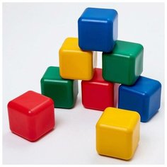 Набор цветных кубиков, 8 штук, 12 х 12 см Solomon