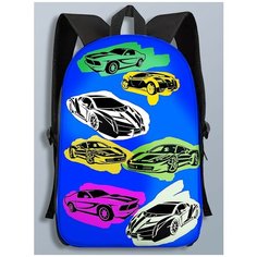 Рюкзак авто машина, машинка, car, гонки, автомобиль - 9 A3 Brut Bag