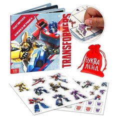 Магнитная книга с заданиями TRANSFORMERS, 8 стр, 27 магнитов./В упаковке шт: 1 Hasbro
