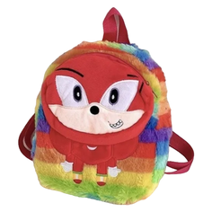 Плюшевый детский рюкзак / для малышей Соник, красный BS Toys