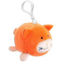 Мягкая игрушка Abtoys Supersoft mini лиса, 7см with с пластиковым карабином