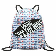 Сумка мешок Vans Benched Bag True Blue - Vans Love голубая