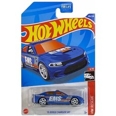 Машинка Hot Wheels коллекционная (оригинал) 15 DODGE CHARGER SRT синий
