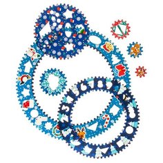 Спирограф Woodland Новогоднее настроение 122109, синий