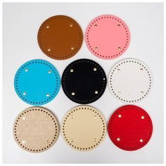 Romanoff Основа для вязанных изделий кожзам "Круглая" микс 15 см