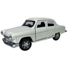 Игрушка машинка Г-21 Волга свет звук откр двери белый 1/36 Panawealth Inter Holdings