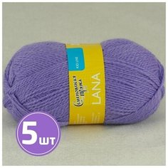 Пряжа Семеновская пряжа Lana (54027), колокольчик 5 шт. по 50 г