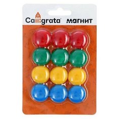 Магниты для доски, d - 2 см, набор 12 шт, блистер, в ассортименте, 1 набор Sweet Home