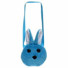 Мягкая игрушка-сумка "Зайчик", цвет голубой Fixsi Toysi