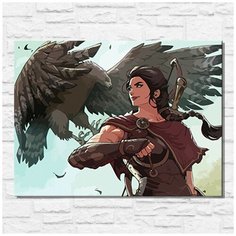 Картина по номерам на холсте игра Assassins Creed Одиссея - 11567 Г 30x40