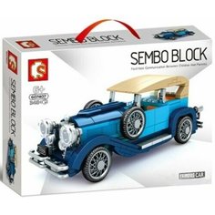 Конструктор Sembo Block "Классический автомобиль" 607407 348 деталей