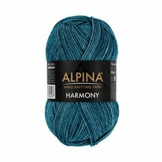 Пряжа ALPINA "HARMONY" 10 шт. в упак. цвет №05 т. бирюзовый (HARMONY-№05 т. бирюзовый)
