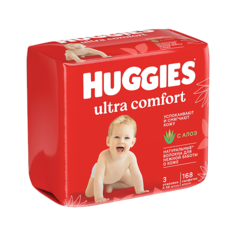 Хаггис салфетки влажные ULTRA COMFORT N56*3 Huggies