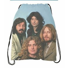 Сумка-мешок для обуви Led Zeppelin, Лед Зеппелин №8 Migom