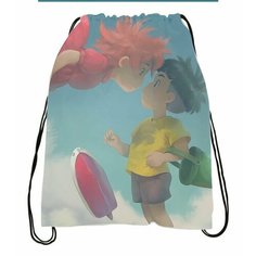 Сумка-мешок для обуви Рыбка Поньо на Утёсе №7 Migom