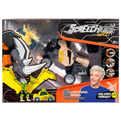 Набор игровой Screechers Wild Лайтнинг Райно L3 39868 Дикие Скричеры