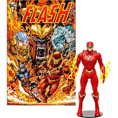 Флэш с комиксом фигурка, Flash Page Punchers Mc Farlane Toys