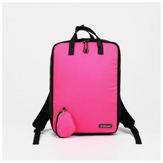 Сумка-рюкзак Neon Pink, 39*15*29, отд на молнии, ручки, кошелёк, розовый 9594319 Erich Krause